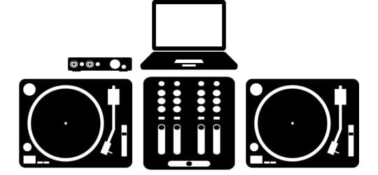 dj digital vinyl setup