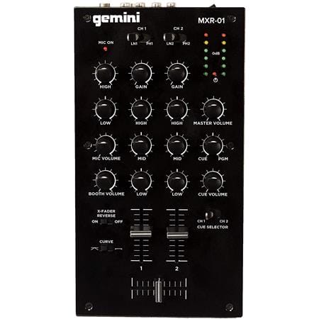 dj mixer gemini mxr-01