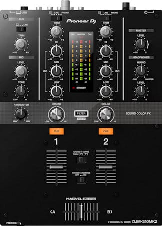 best dj mixer for beginners pioneer djm-250mk2